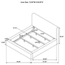 Rebecca Panel Bed
