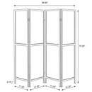 Mattison Four-Panel Room Divider