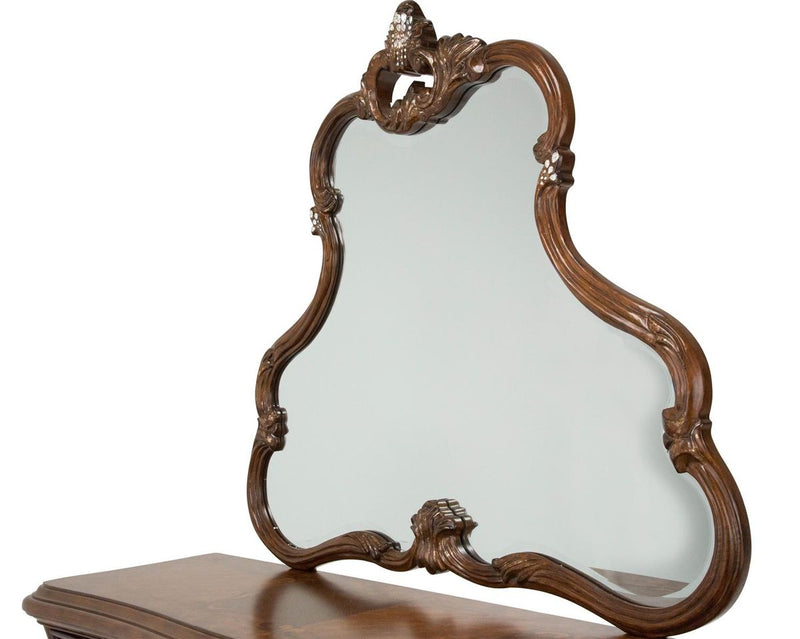 Aico Platine de Royale Dresser Mirror in Light Espresso - Furniture Now (CA)