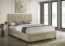 Wheatland Panel Platform Storage Bed