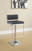 Alameda Adjustable Bar Stool Chrome and Grey - Furniture Now (CA)