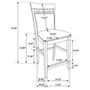 Gabriel Counter Height Dining Sets - Furniture Now (CA)
