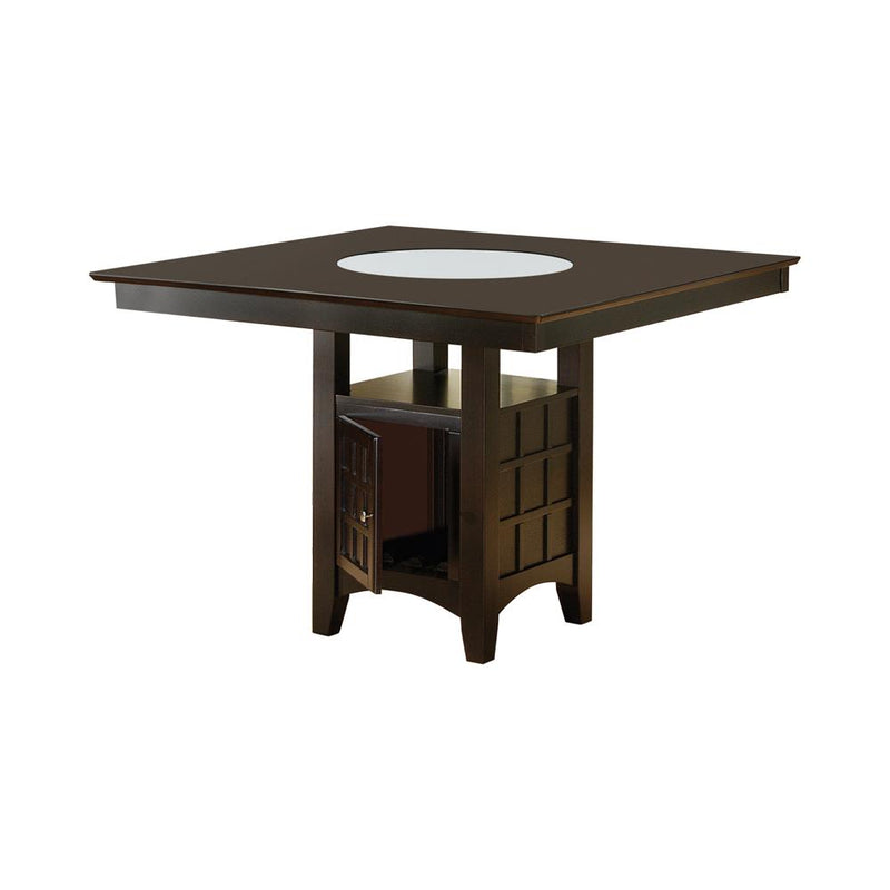 Gabriel Square Counter Height Dining Table Cappuccino - Furniture Now (CA)