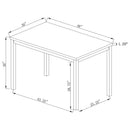 Garza 5 Pc Dining Sets - Furniture Now (CA)