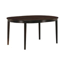 Gabriel Oval Dining Table Cappuccino - Furniture Now (CA)