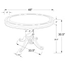 Turk 5 Pc Game Table Sets - Furniture Now (CA)