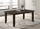 Dalila Rectangular Dining Table Cappuccino - Furniture Now (CA)