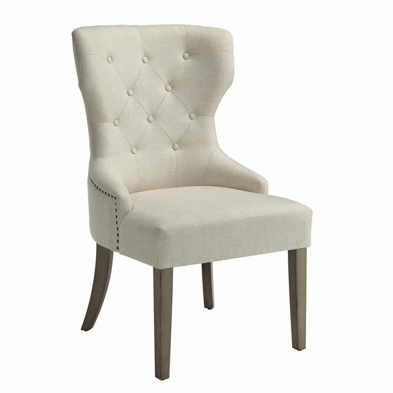 Baney Tufted Upholstered Dining Chair Beige - Furniture Now (CA)