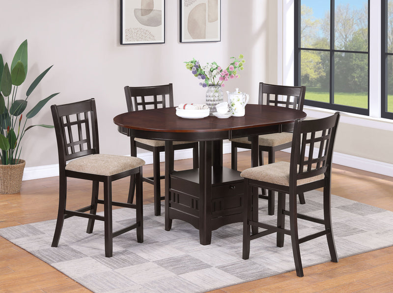 Lavon 5 Pc Counter Height Dining Sets - Furniture Now (CA)