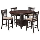 Lavon 5 Pc Counter Height Dining Sets - Furniture Now (CA)