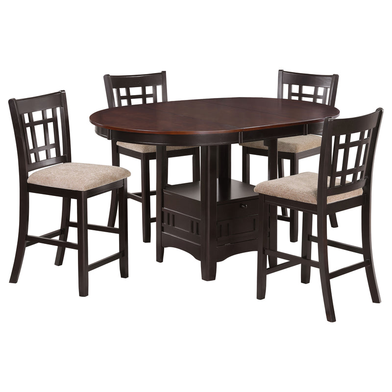 Lavon 5 Pc Counter Height Dining Sets - Furniture Now (CA)