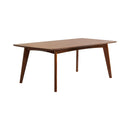 Malone Rectangular Dining Table Dark Walnut - Furniture Now (CA)