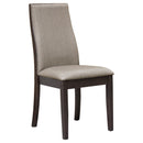 Spring Creek Upholstered Side Chairs Taupe (Set of 2) - Furniture Now (CA)