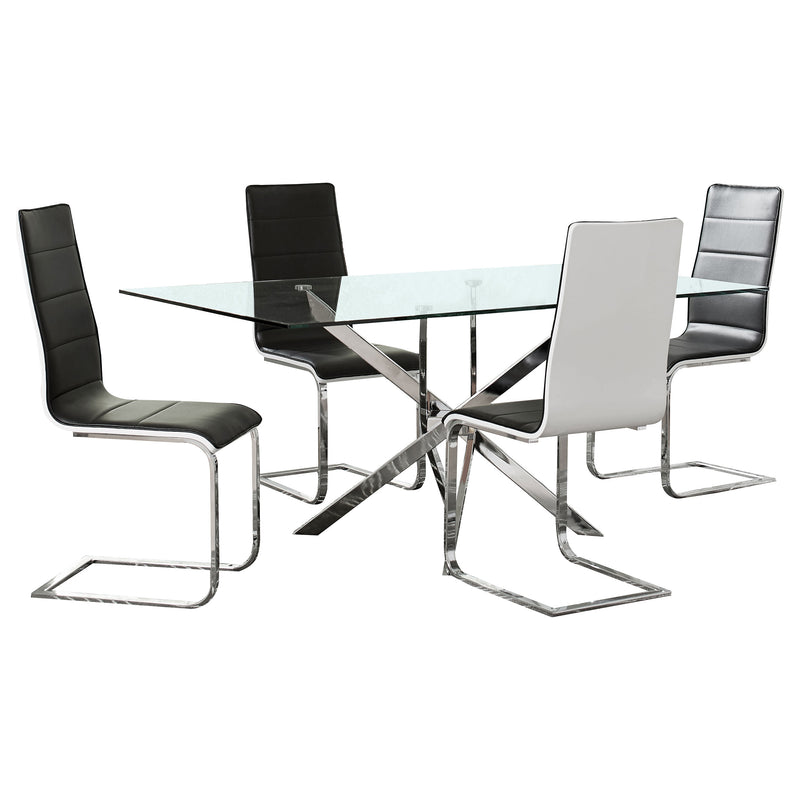 Carmelo 5 Pc Dining Sets - Furniture Now (CA)