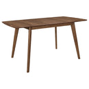 Alfredo Rectangular Dining Table Natural Walnut - Furniture Now (CA)
