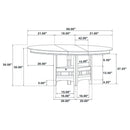 Lavon 5 Pc Dining Sets - Furniture Now (CA)