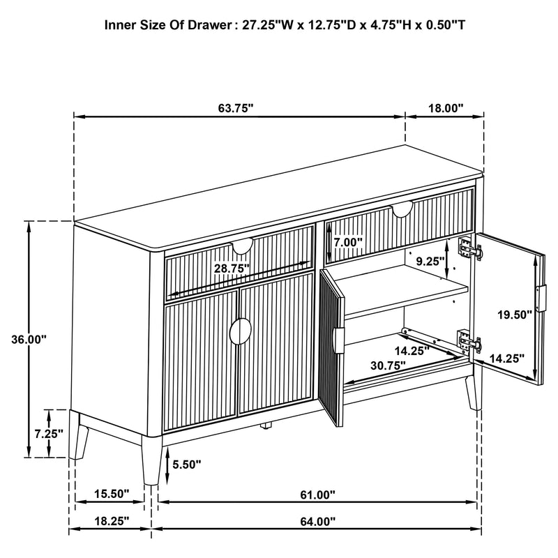 Brookmead Sideboard - Furniture Now (CA)
