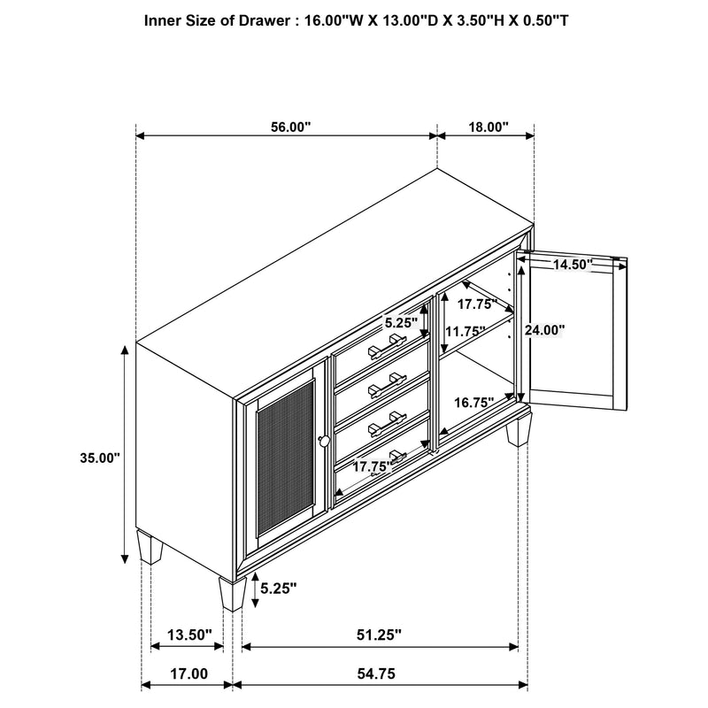 Matisse Sideboard - Furniture Now (CA)