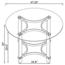 Keeling 5 Pc Dining Set - Furniture Now (CA)