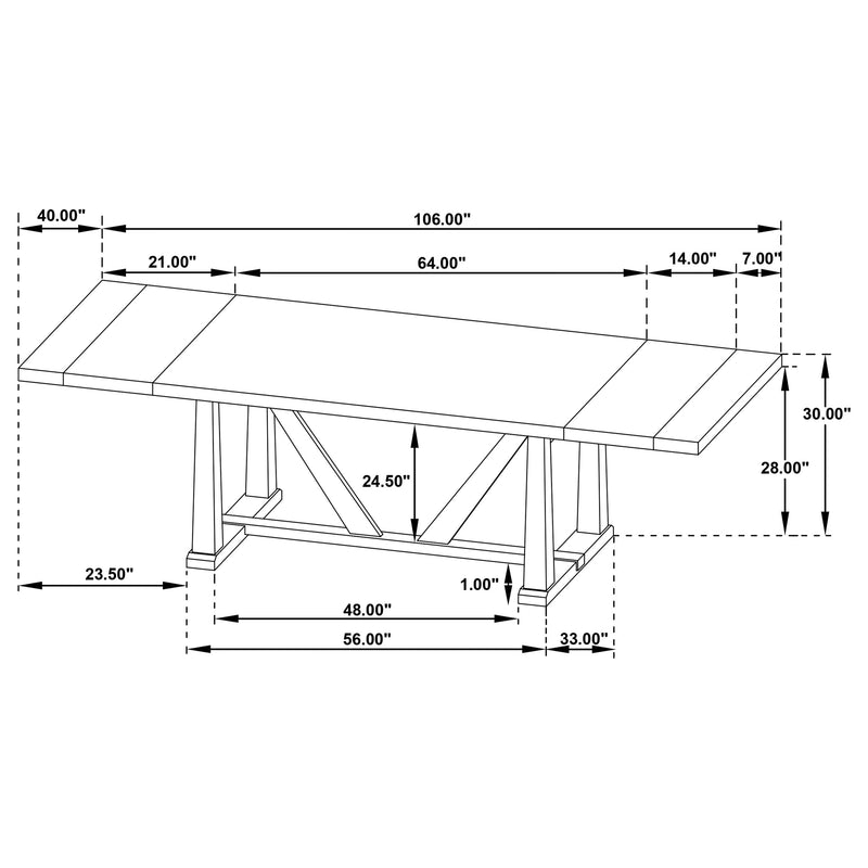 Middleton Dining Tables - Furniture Now (CA)