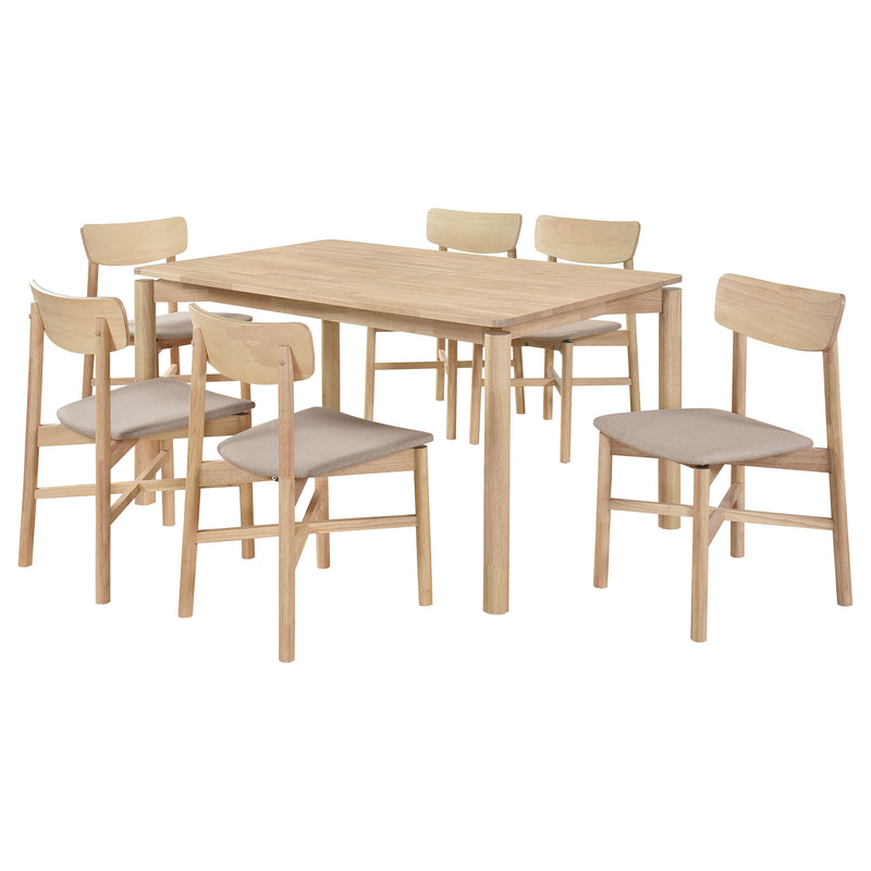 Parkridge 7 Pc Dining Set - Furniture Now (CA)