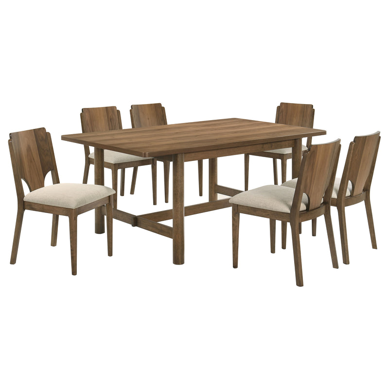 Crestmore 7 Pc Dining Set - Furniture Now (CA)