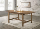 Crestmore 71-inch Rectangular Wood Dining Table Walnut - Furniture Now (CA)