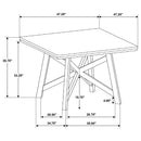 Canfield Counter Height Dining Table - Furniture Now (CA)