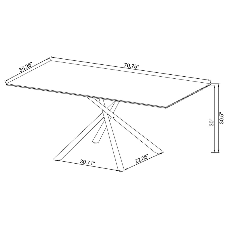 Carvell Dining Table - Furniture Now (CA)