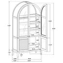 Kailani 8 Pc Counter Height Dining Set - Furniture Now (CA)