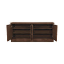 Brockway 4-door Server Antique Java - Furniture Now (CA)