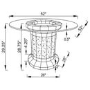 Ellie 5 Pc Dining Sets - Furniture Now (CA)