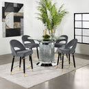 Ellie 5 Pc Counter Height Dining Sets Gray - Furniture Now (CA)