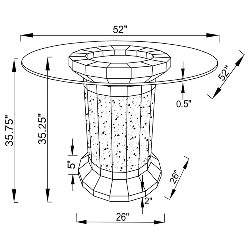 Ellie 5 Pc Counter Height Dining Sets - Furniture Now (CA)