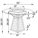 Quinn 5 Pc Dining Set - Furniture Now (CA)