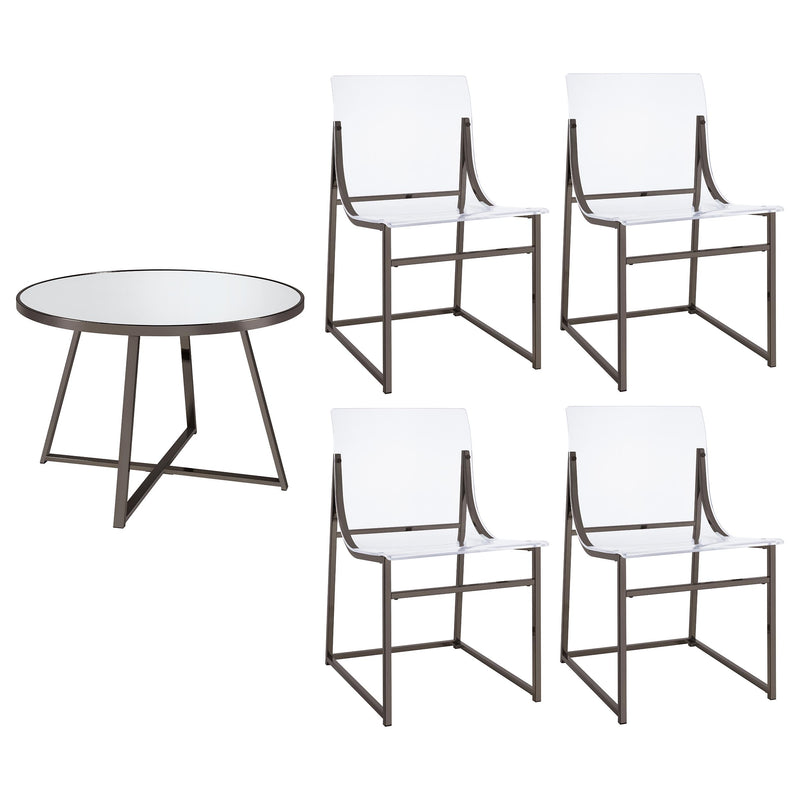 Jillian 5 Pc Dining Set - Furniture Now (CA)