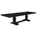 Phelps Rectangular Dining Table Antique Noir - Furniture Now (CA)