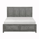 Garretson (3) Eastern King Platform Bed with Footboard Storage