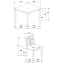 Parkwood 5 Pc Dining Sets - Furniture Now (CA)