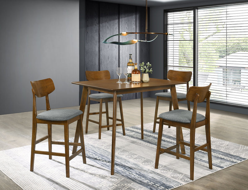 Robbie 5 Pc Counter Height Dining Set - Furniture Now (CA)