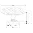 Florence 5 Pc Dining Set - Furniture Now (CA)