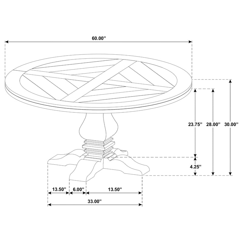 Florence 5 Pc Dining Set - Furniture Now (CA)