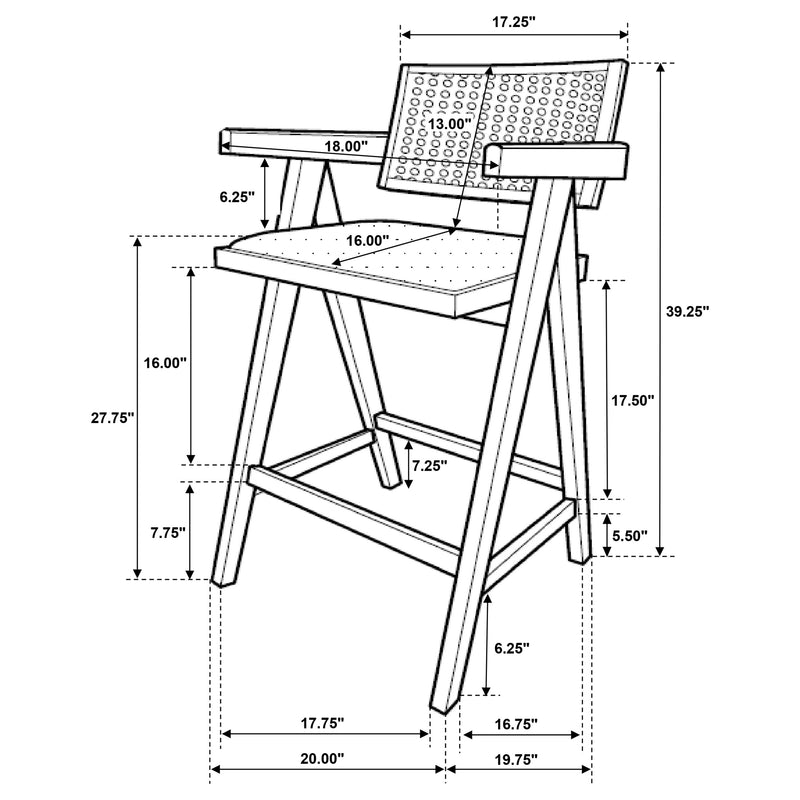 Kane Bar Stool - Furniture Now (CA)
