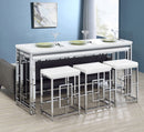 Jackson 5 Pc Counter Height Dining Set - Furniture Now (CA)