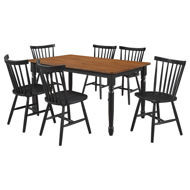 Hollyoak 7 Pc Dining Set - Furniture Now (CA)