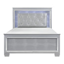 Allura (3)California King Bed, LED Lighting