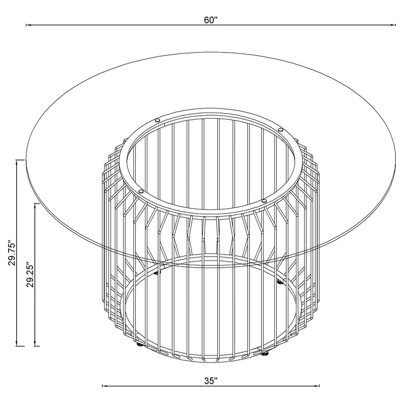 Veena Dining Tables - Furniture Now (CA)