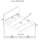 Maderia Panel Bed
