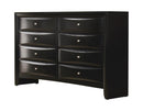 Briana Rectangular 8-drawer Dresser Black - Furniture Now (CA)