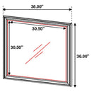 Sandy Beach 4 Pc Bedroom Set - Furniture Now (CA)